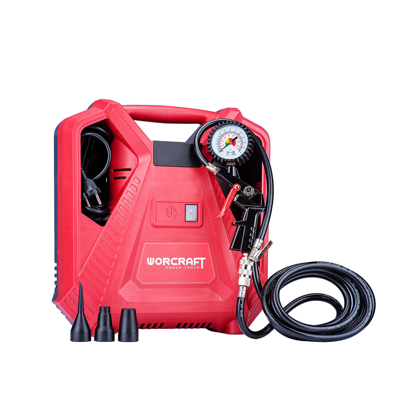WORCRAFT 1100W Portable Air Compressor PAC11-180