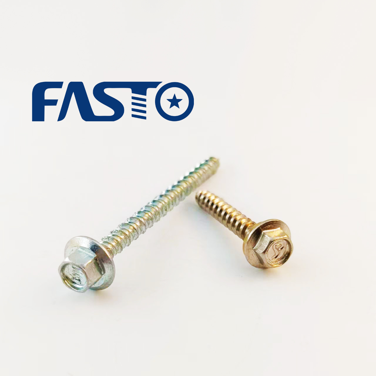 Hex Flange Head Cutting Tail Self Tapping Screws