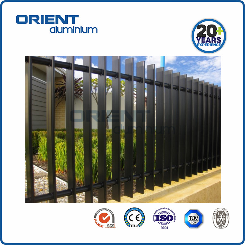 Hot Sale House Farm Garden Gates Decorative Wood Panels Aluminum Fence