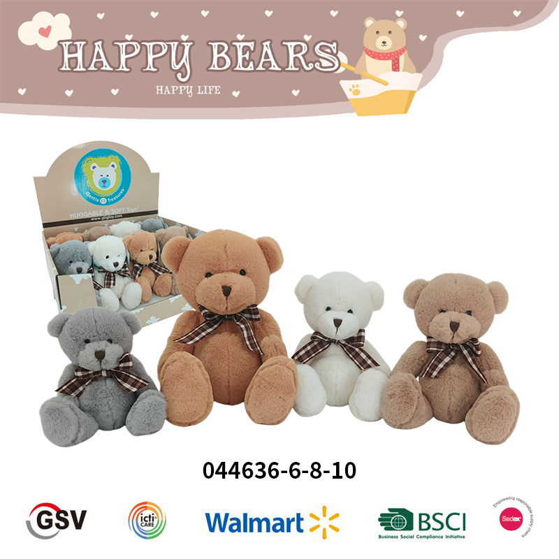 Bear Gtst Plush Toy（044636-6-8-10）