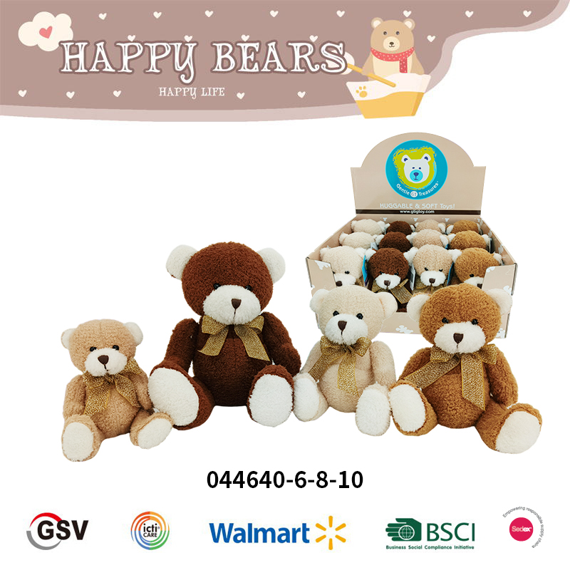 Bear Gtst Plush Toy（044640-6-8-10）