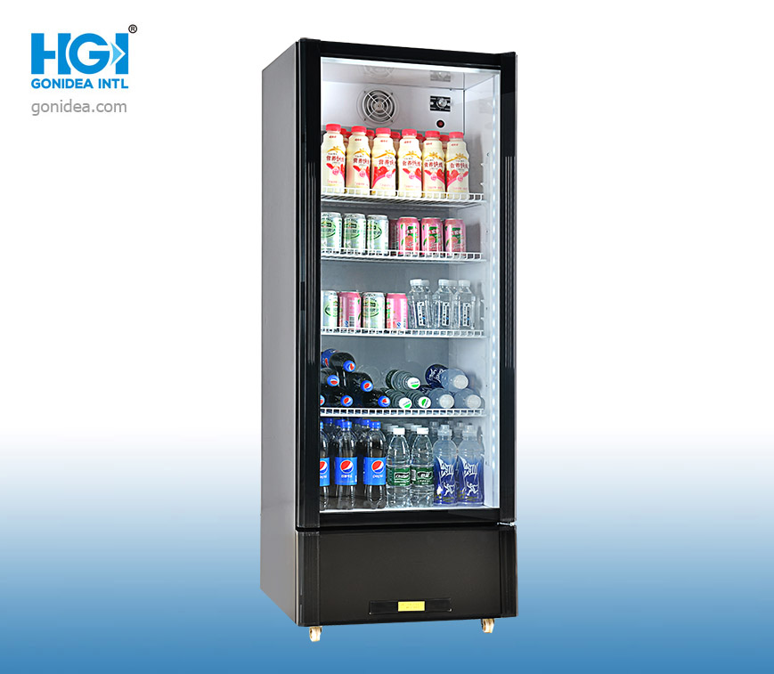 Commercial Beverge Cooler Upright Showcase 280L Model: LC320NB