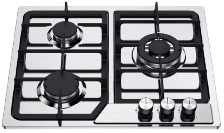 3 Burner Stainless Steel Gas Hob MGBS-603 600mm Gascooktop gas stove