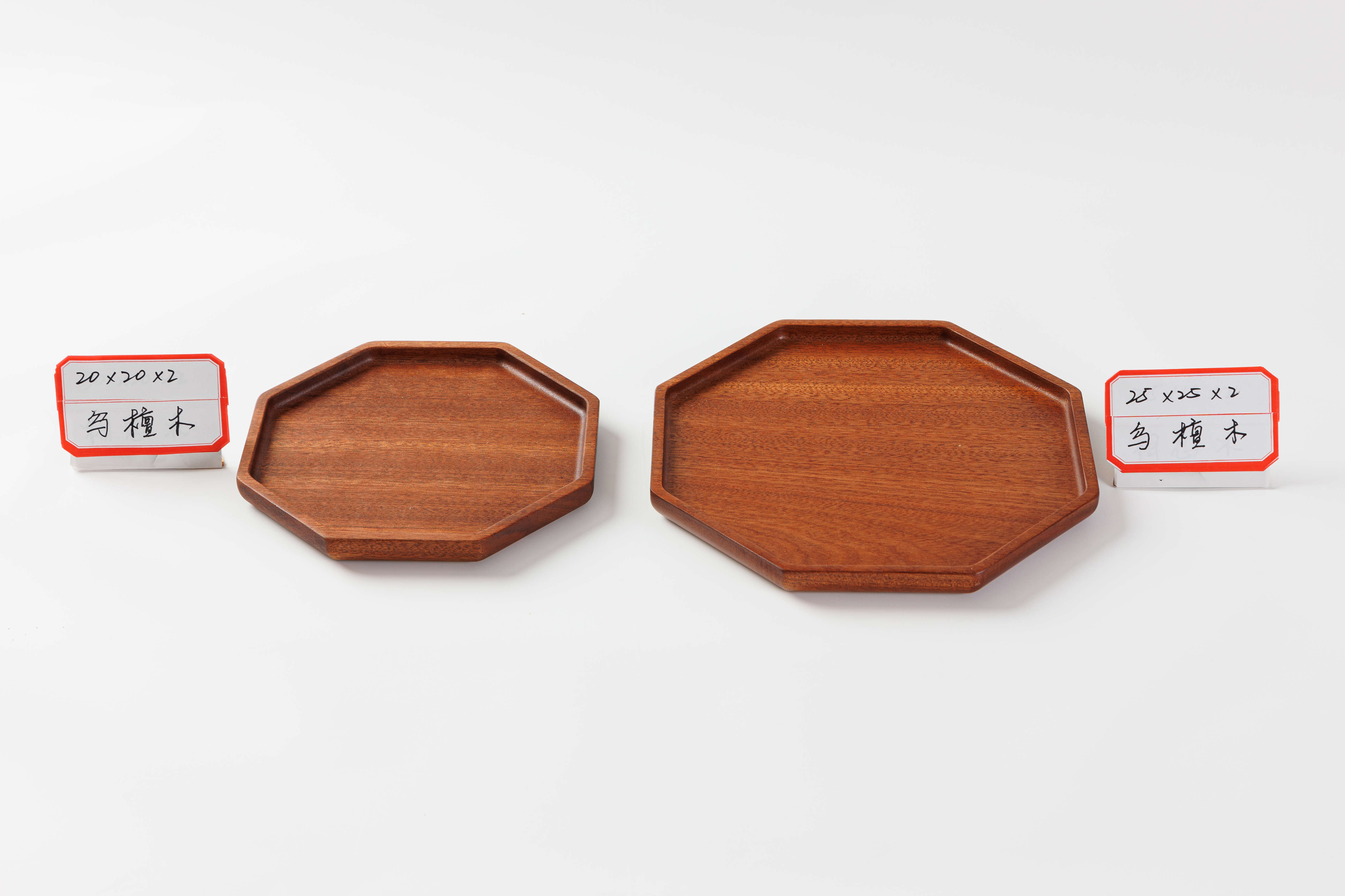 Ebony Wooden plate020