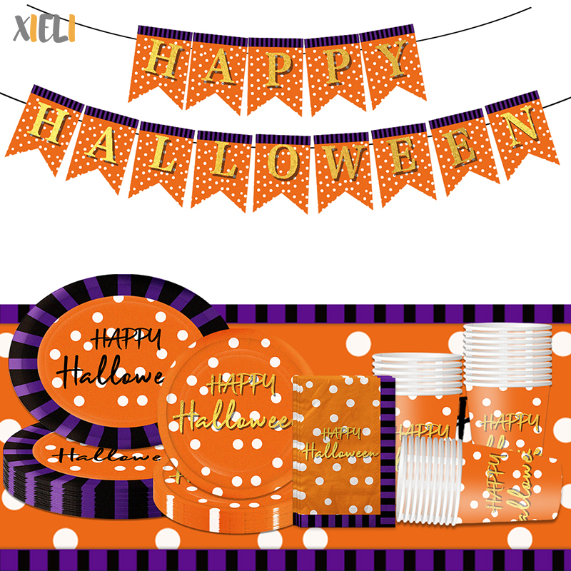 Halloween Party Tableware Set