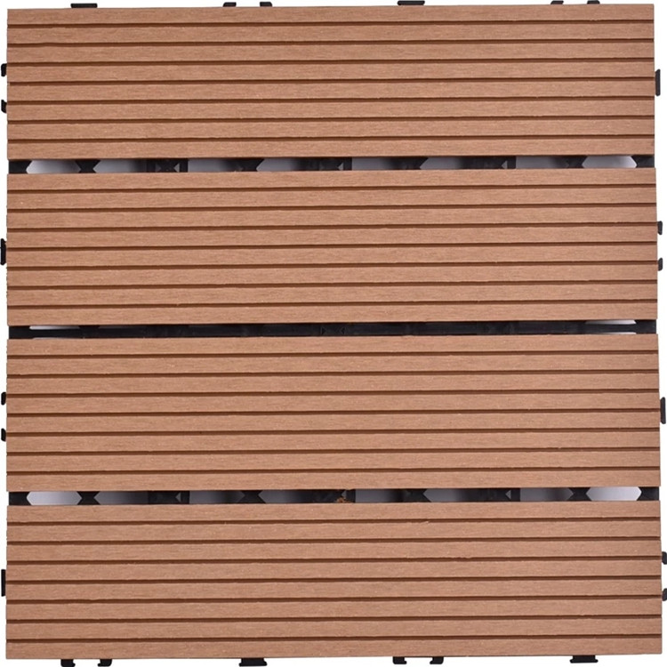 Outdoor DIY wood plastic composite decking for garden