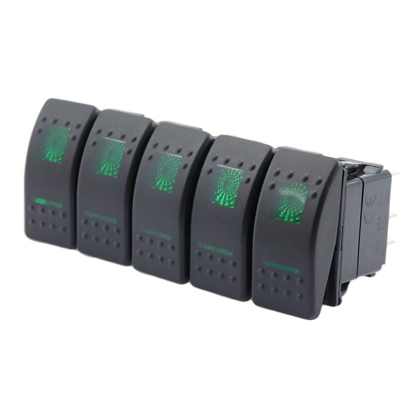Marine Rocker Switch Waterproof Illuminated Rocker Switch
