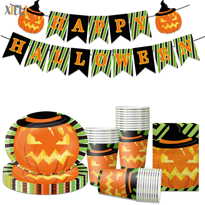 Halloween Party Tableware Set