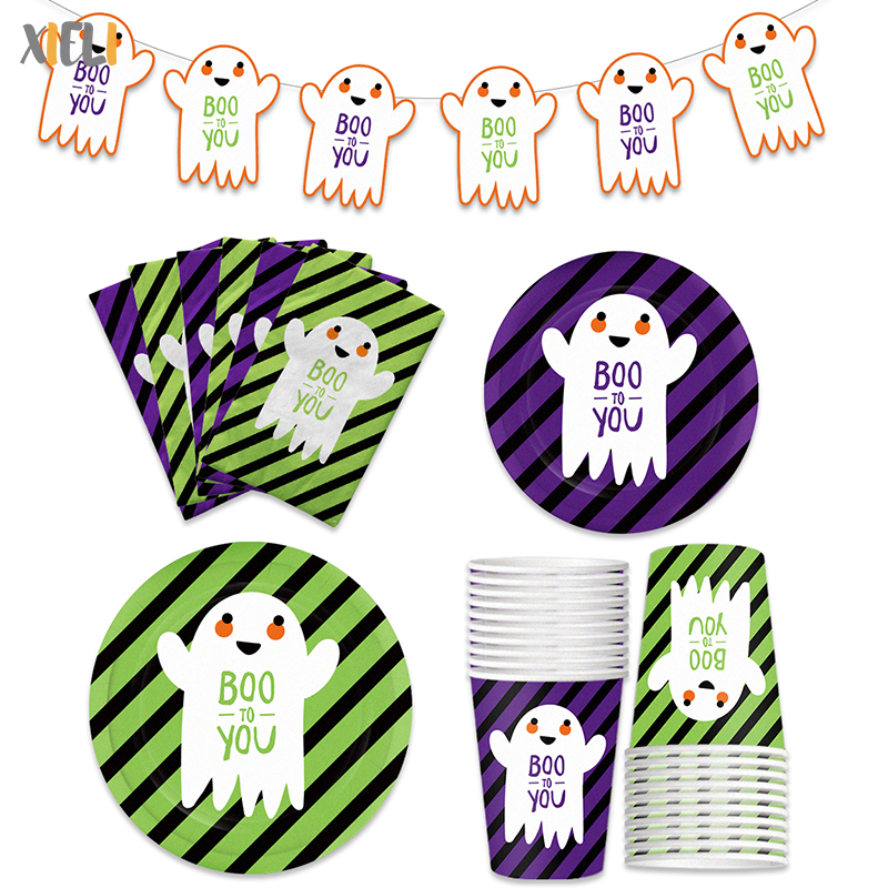 Halloween Party Tableware Set