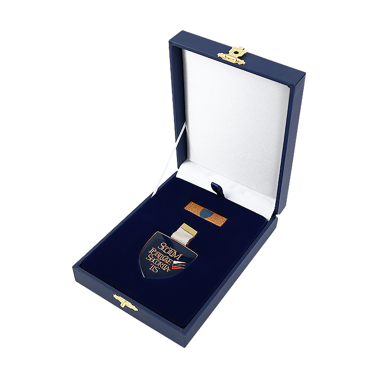High Quality School Student Teacher Commemorative Badge Coin with box