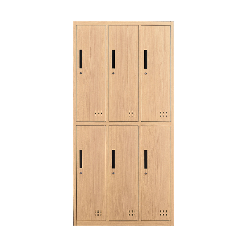 wood like 6door steel locker