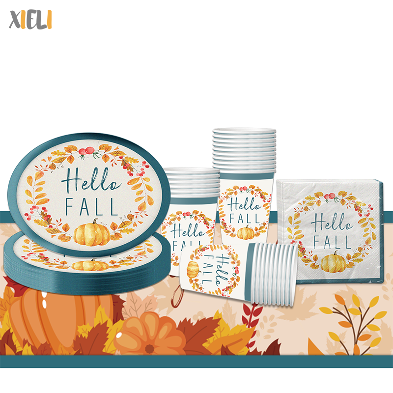 Happy Harvest Party Tableware Set