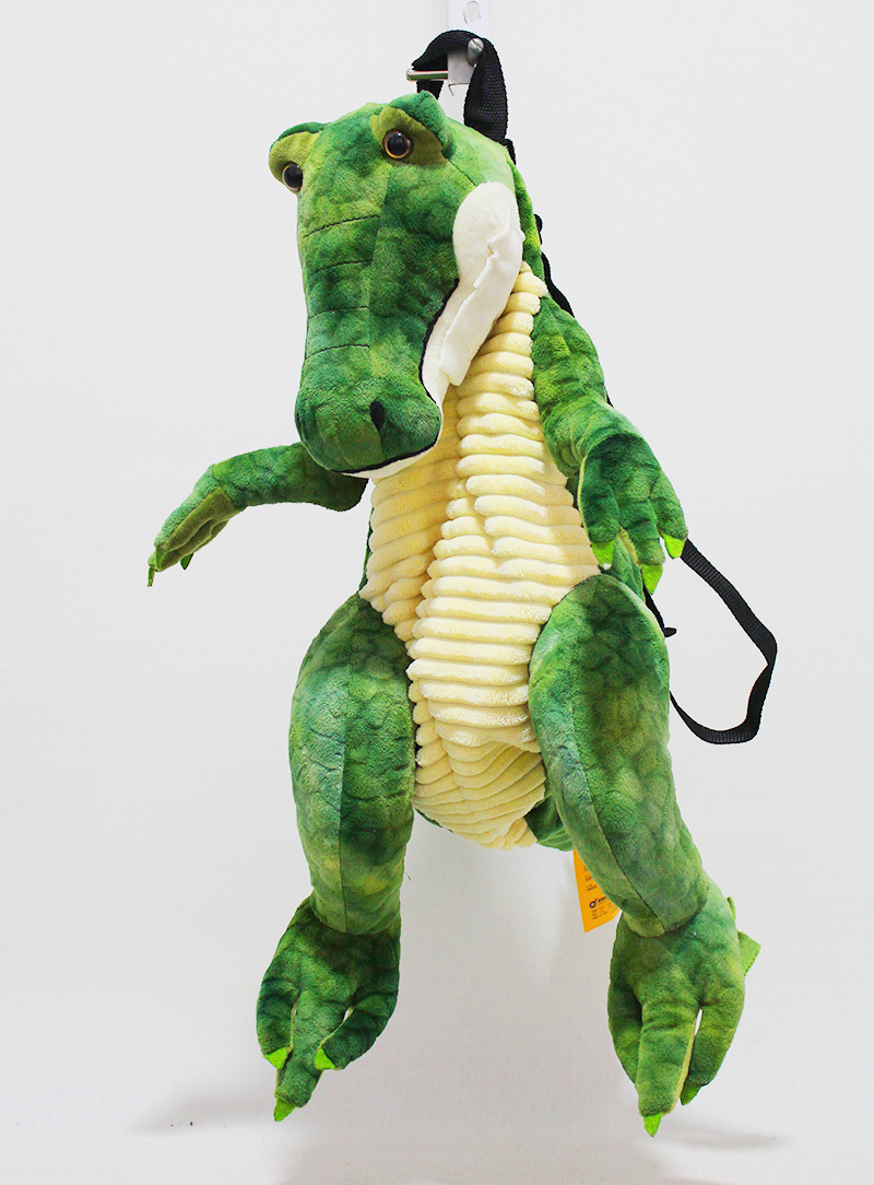 plush alligator backpack