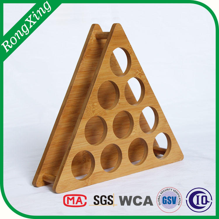 Bamboo spice rack