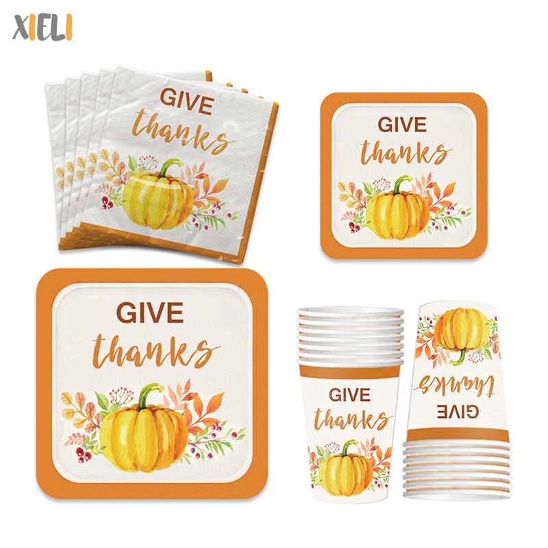 Happy Harvest Party Tableware Set