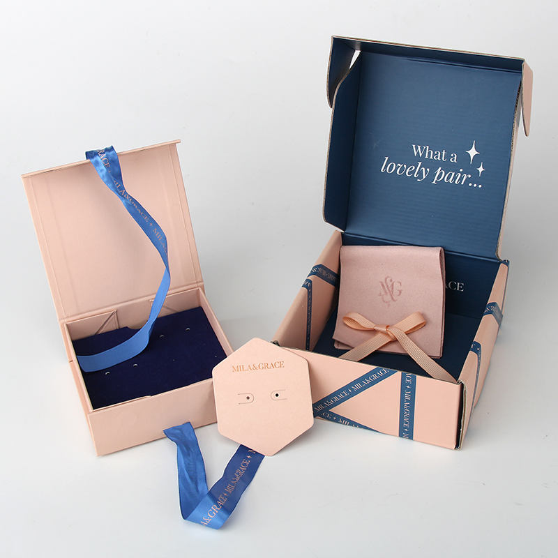 Customized Printing Mailing Jewelry Packaging Paper Carton Box