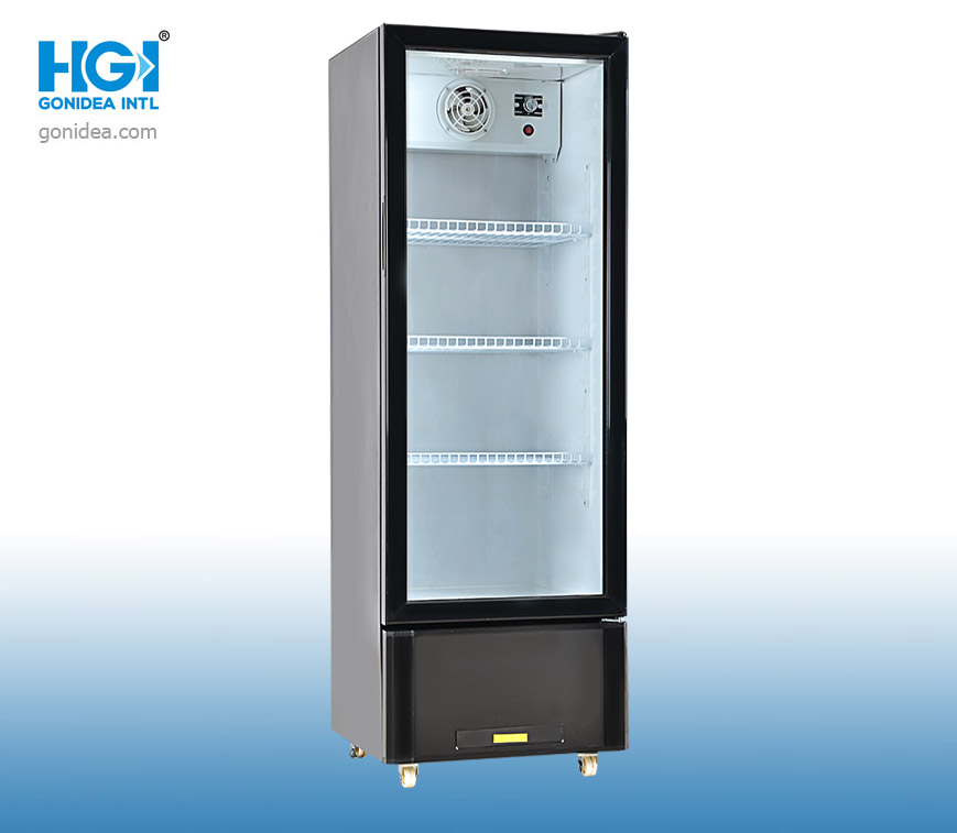 Commercial Beverge Cooler Upright Showcase 202L Model: LC230nb