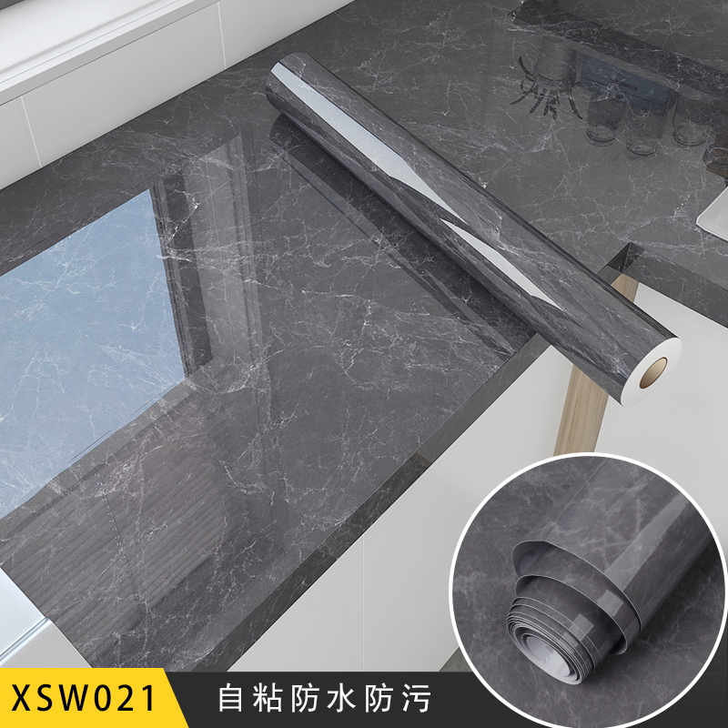 High quality adhesive pvc wallpaper marble wallpaper bathroom wallpaper