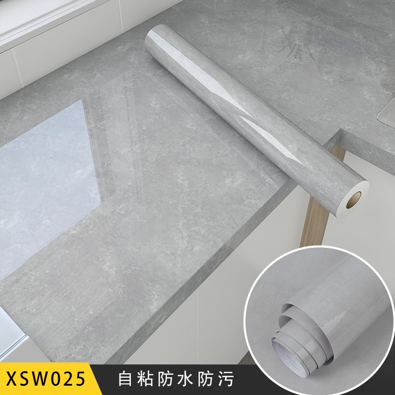 High quality adhesive pvc wallpaper marble wallpaper bathroom wallpaper