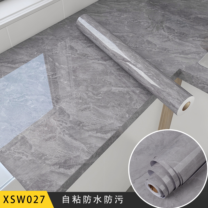 High quality adhesive pvc wallpaper marble wallpaper bathroom wallpaper