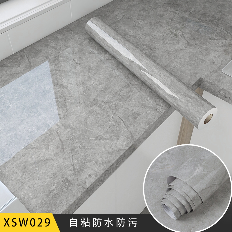 High quality adhesive pvc wallpaper marble wallpaper bathroom wallpaper