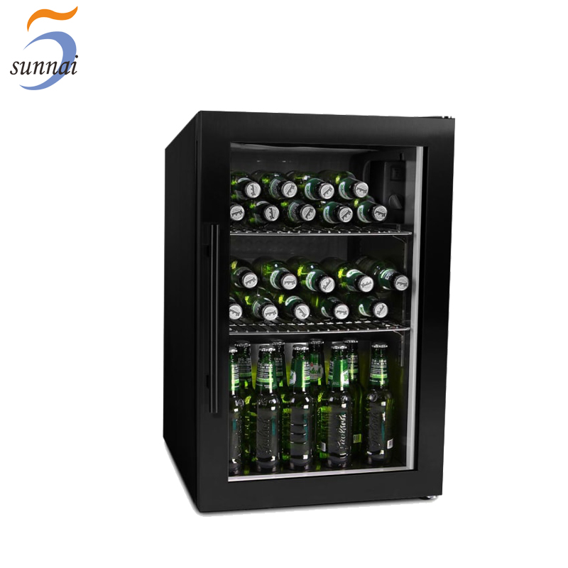 SUNNAI SW-63 beverage outdoor cooler black stainless steel
