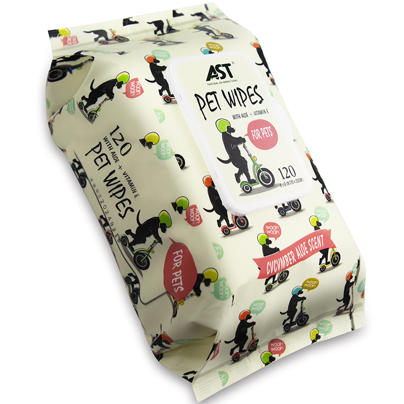 Dog and cat wash towels tear stains cleaning wipe pet paws cleaning deodorize pet wipes