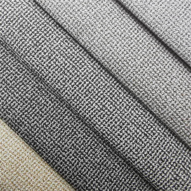 100%polyester faux linen for sofa furniture cover