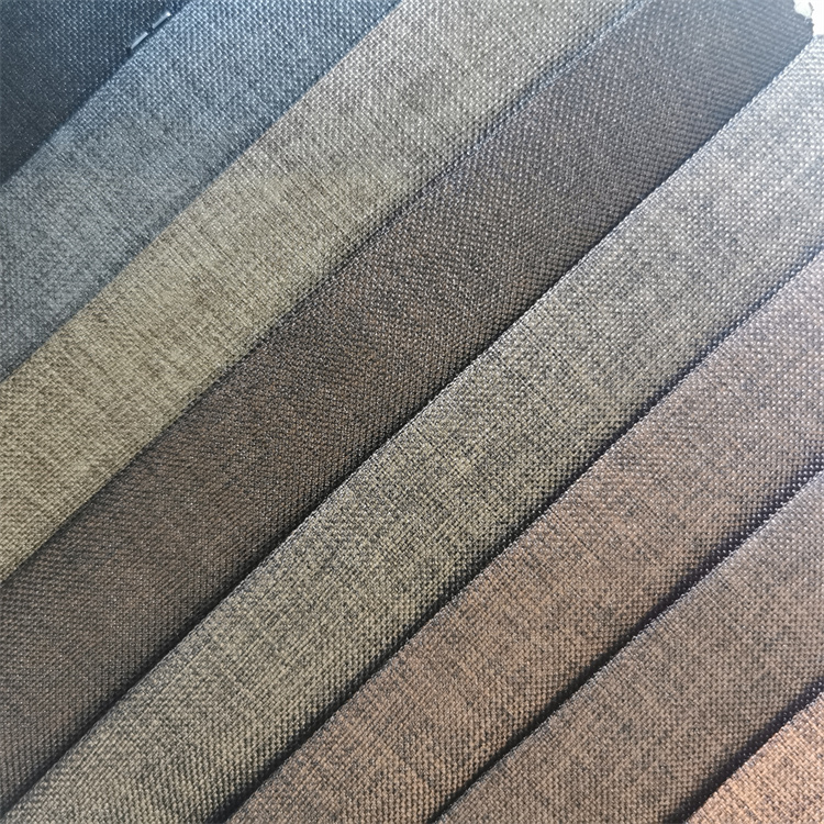 100%polyester faux linen for sofa furniture cover