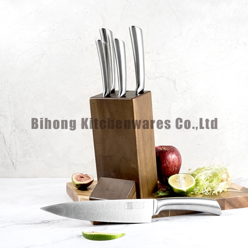 Knife set with block KITHCHEN KNIFE 6pcs knife block set-BHK20056S