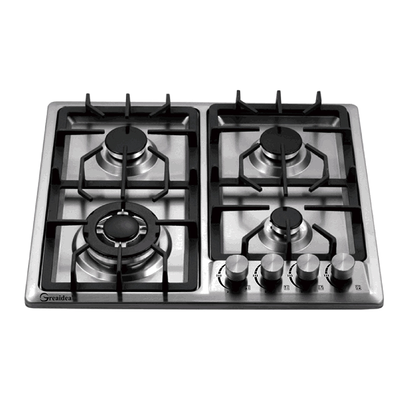 4 Burner Stainless Steel Gas Hob|MGBS-604B5|585mm