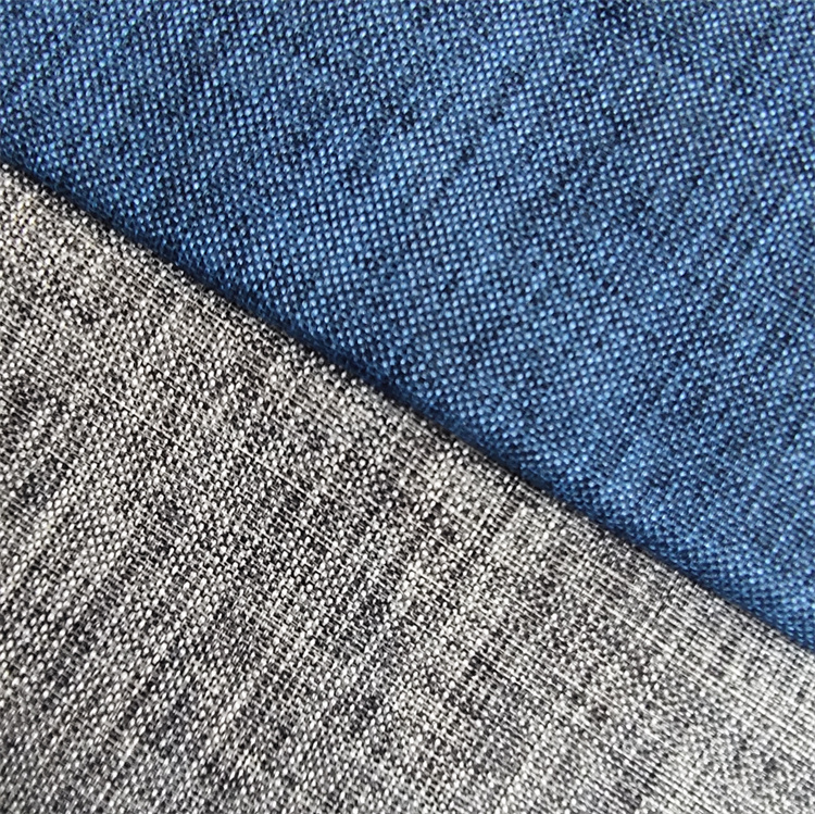 100%polyester faux linen for sofa furniture cover