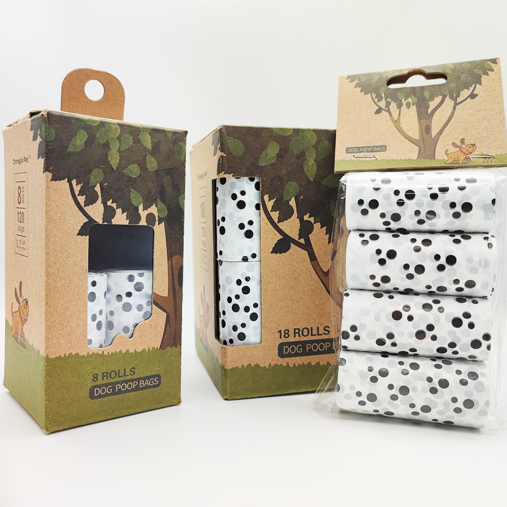 Biodegradable dog poop bag