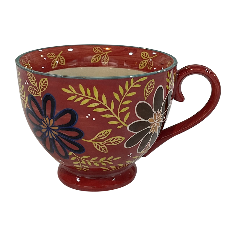 400ml cup,ceramic,milk,hand painted,dinner set
