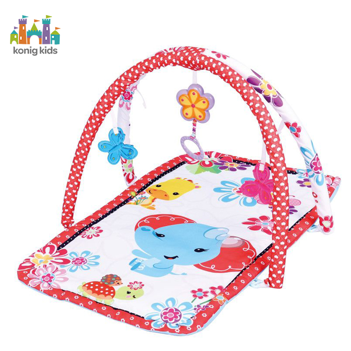 Konig Kids*2 in 1 Baby Play Gym&Play Mat with Music