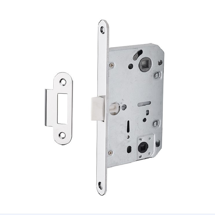 821-T Italian design plastic latch mortise door lock toilet 96*50mm