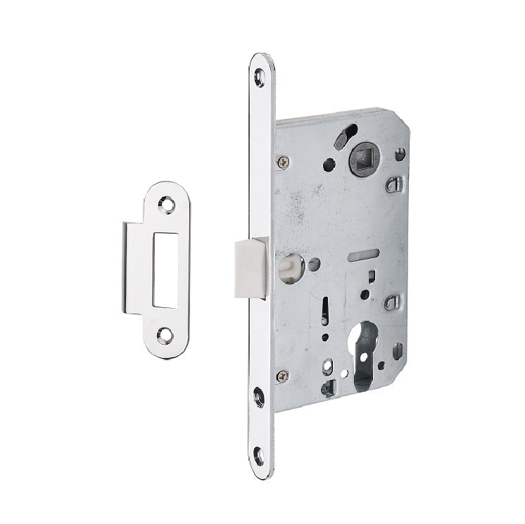821-C Italian design bedroom door plastic latch mortise door lock 85*50mm