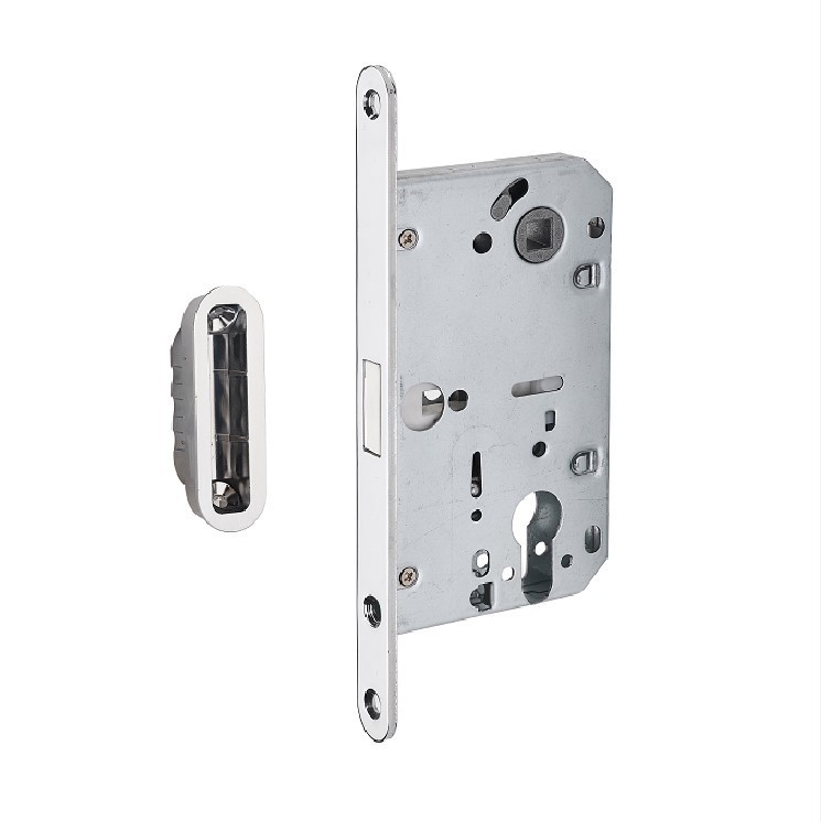 822-C Italian design magnetic latch mortise door lock 85*50mm