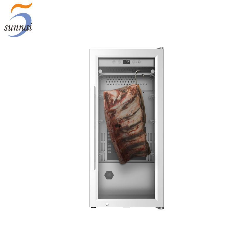 SUNNAI Display Cheese Meat aging Curing Cabinet Salami Steak Dry Age Beef Dry Aging Refrigerator