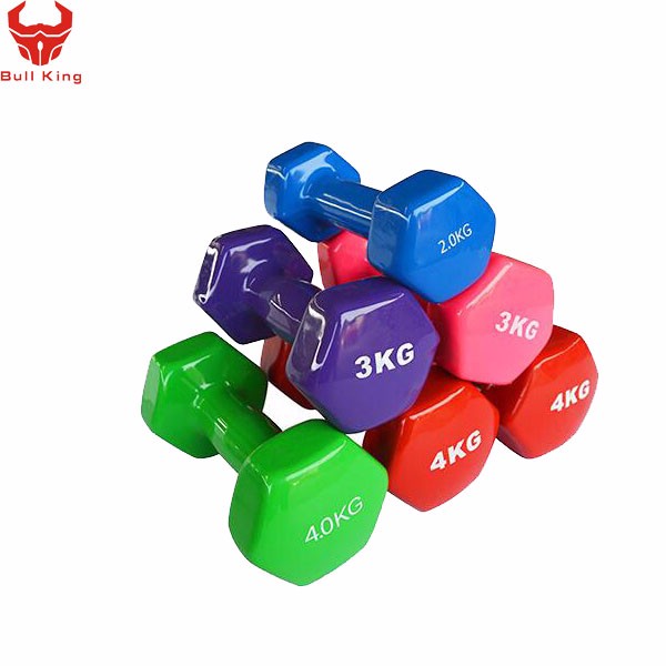 Hex Vinyl Dumbbells