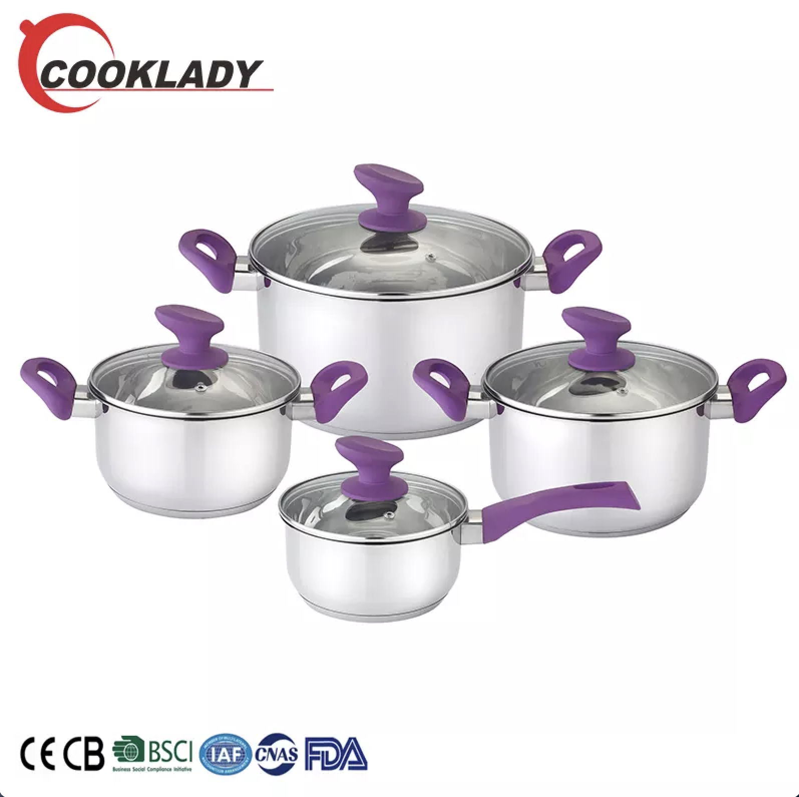 Manufacturer Supplier Cookware Manufacture Induction Cookware Sets Luxury Stainless Steel Cookware