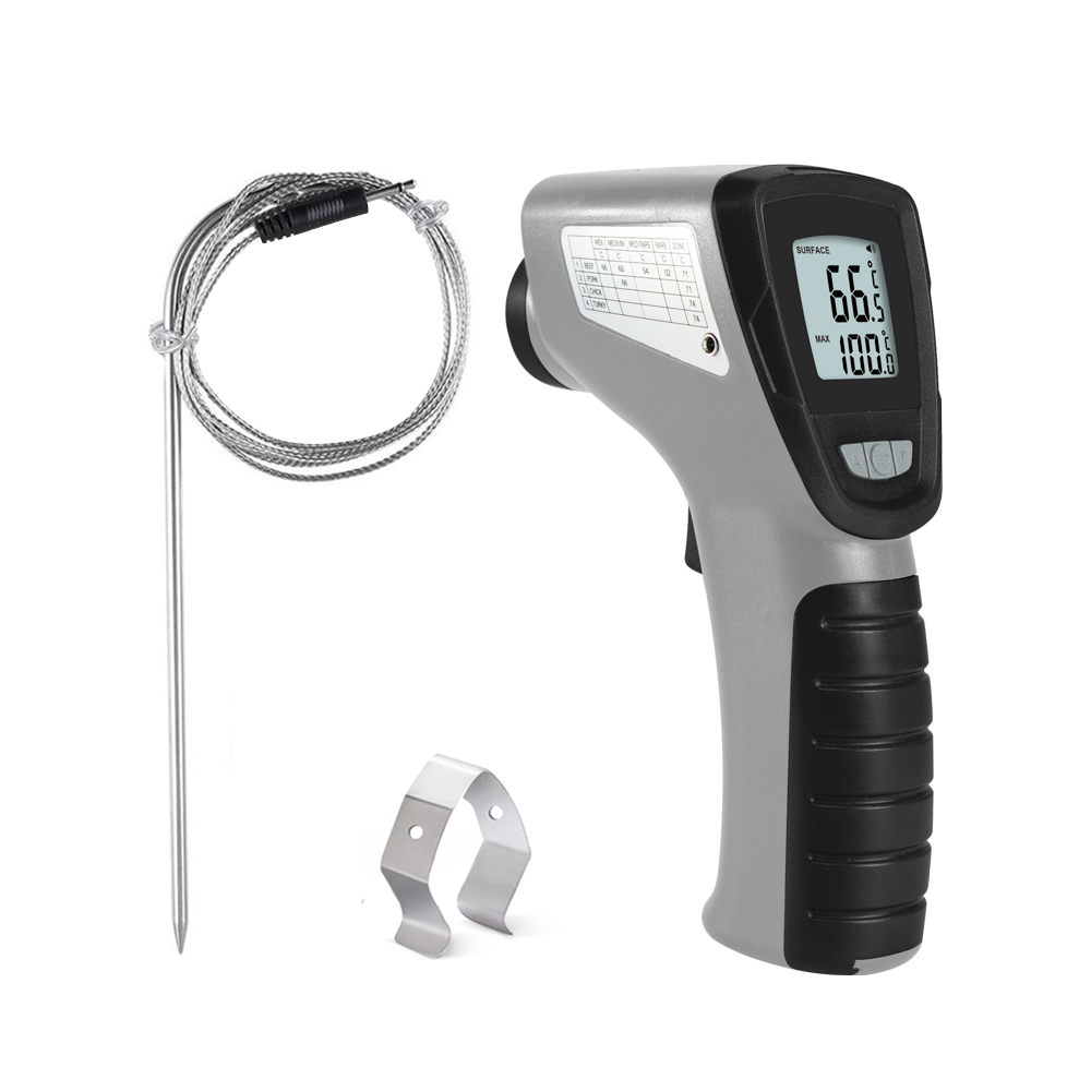 2 In 1 Infrared And Probe Cooking Thermometer Et941