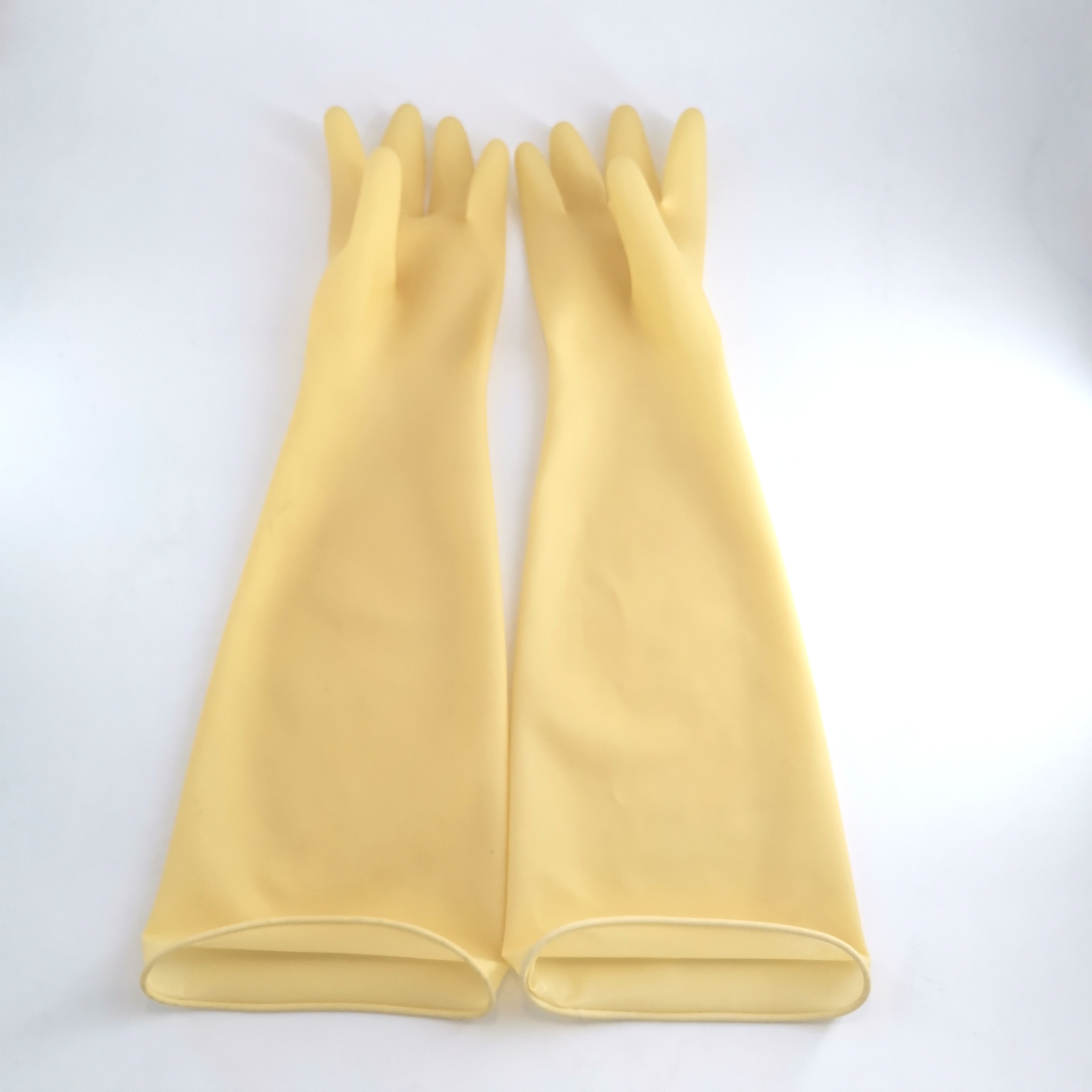 H1 series 21.5inches black industrial safety rubber gloves