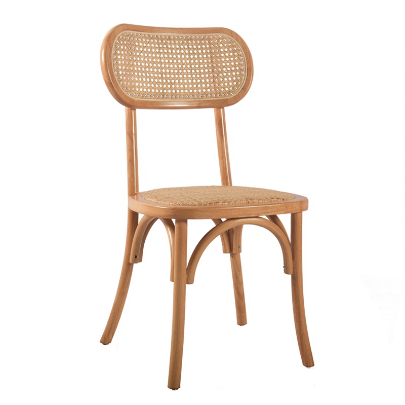 Rattan wood chair making elegant garden chairs rattan Bohemian style office chair wood height