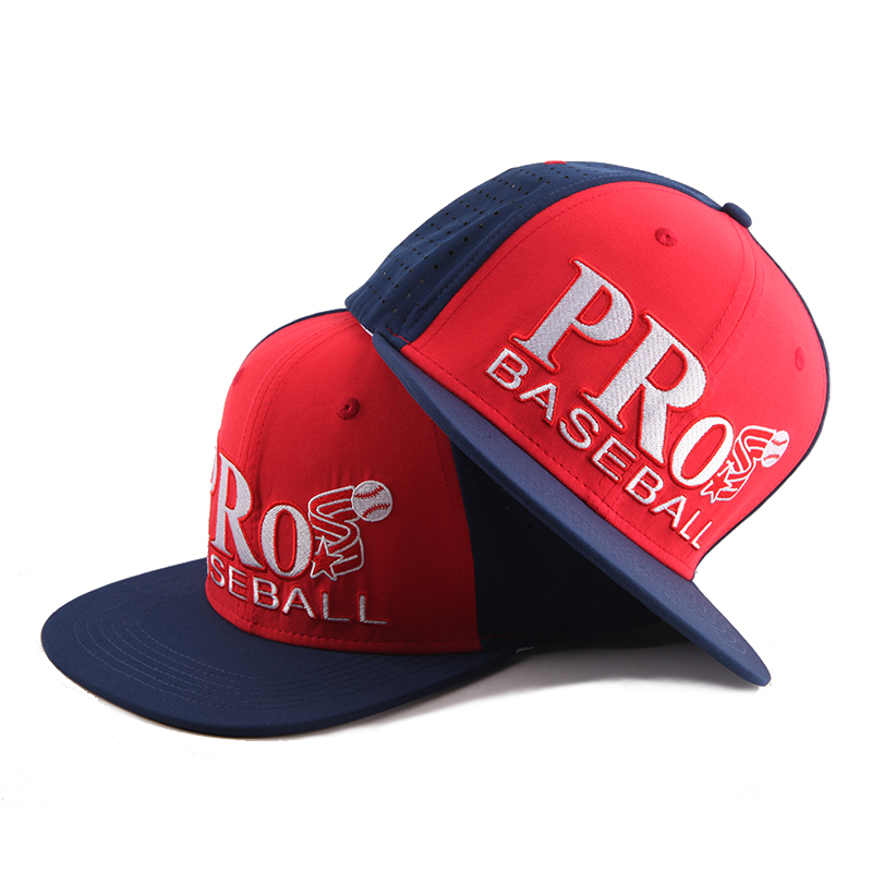 Quick dry snapback sports caps
