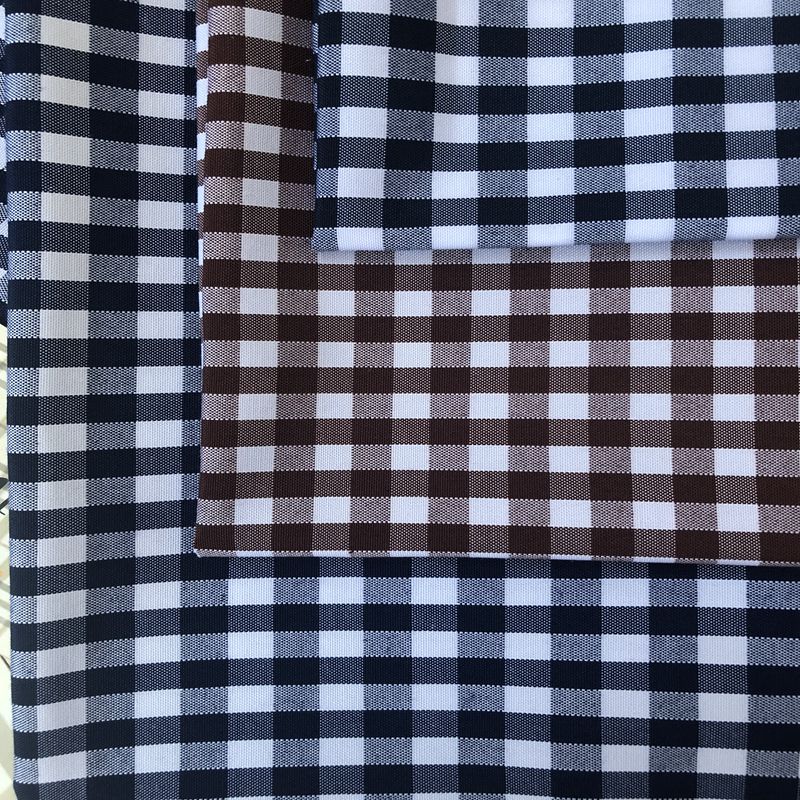 250kg Uniform Dobby Check Fabric