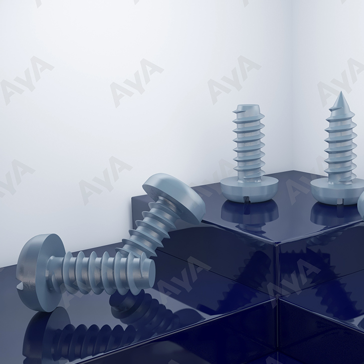 AYA White Pan Head Self-Tapping Screws