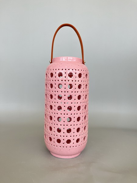 Ceramic decoration, ceramic christmas item,ceramic storm lantern