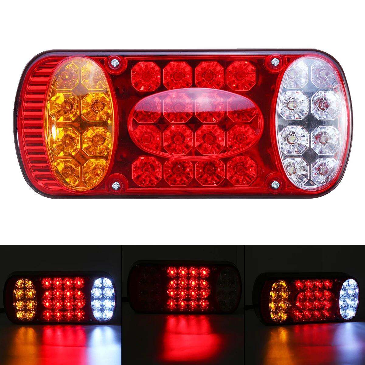 YN-C58207 12V 32 LED tail light rear brake light indicator light trailer truck caravan