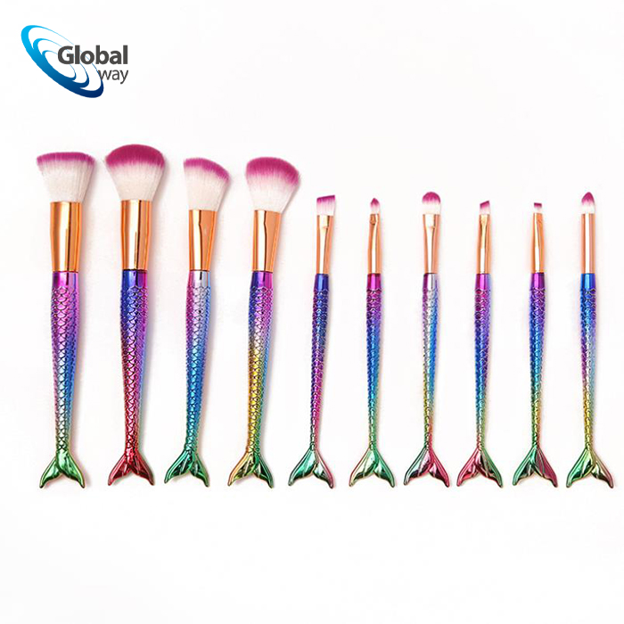10pcs makeup brush set